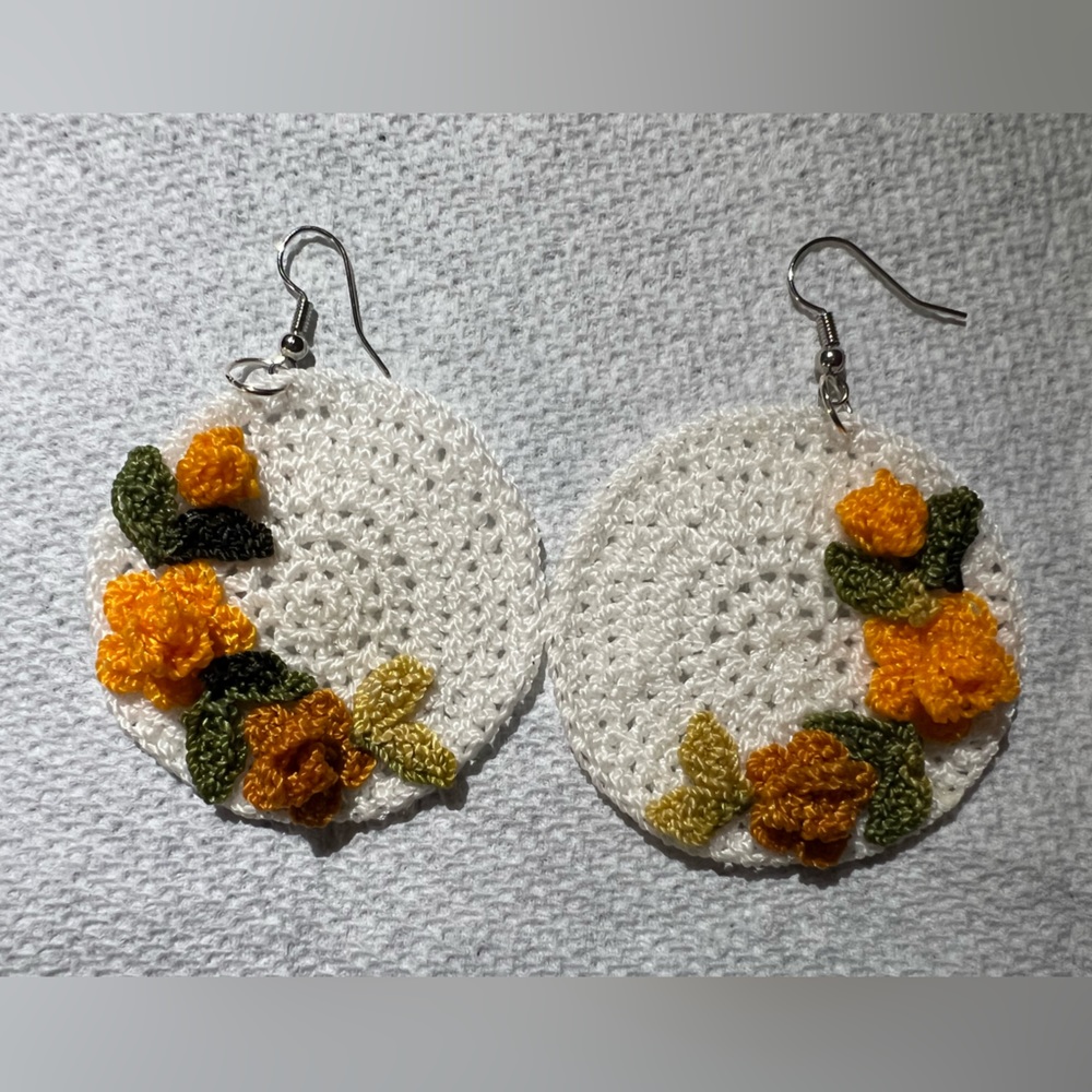 CROCHET EARRINGS HANDMADE